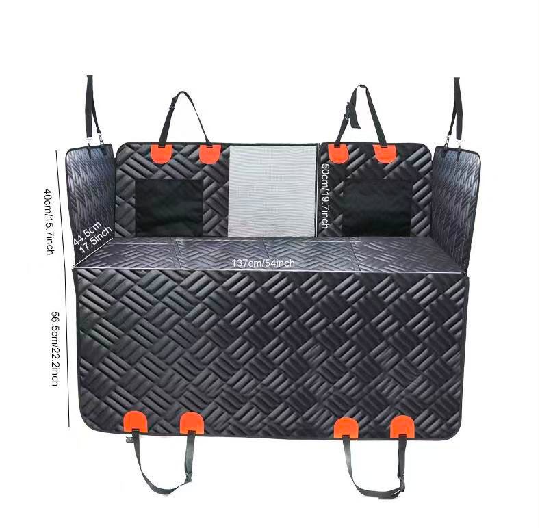 Hard Bottom Dog Car Seat Cover