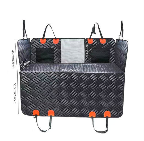 Hard Bottom Dog Car Seat Cover